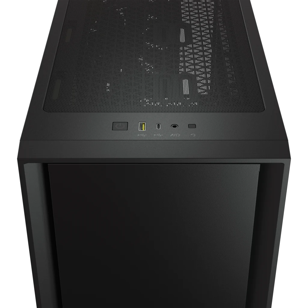 4000D Tempered Glass Mid-Tower ATX Case — Black