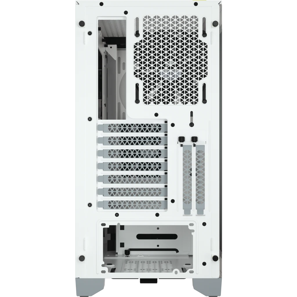 4000D Tempered Glass Mid-Tower ATX Case — White