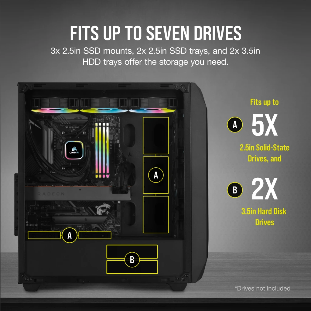 470T RGB Mid-Tower Case