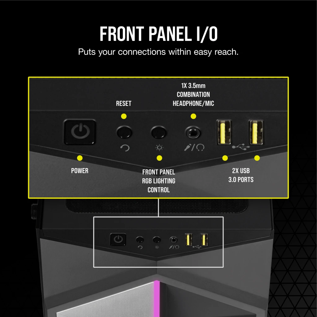470T RGB Mid-Tower Case
