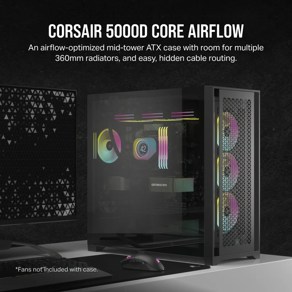 CORSAIR 5000D AIRFLOW ATX Mid-Tower Black CC-9011210-WW - Best Buy