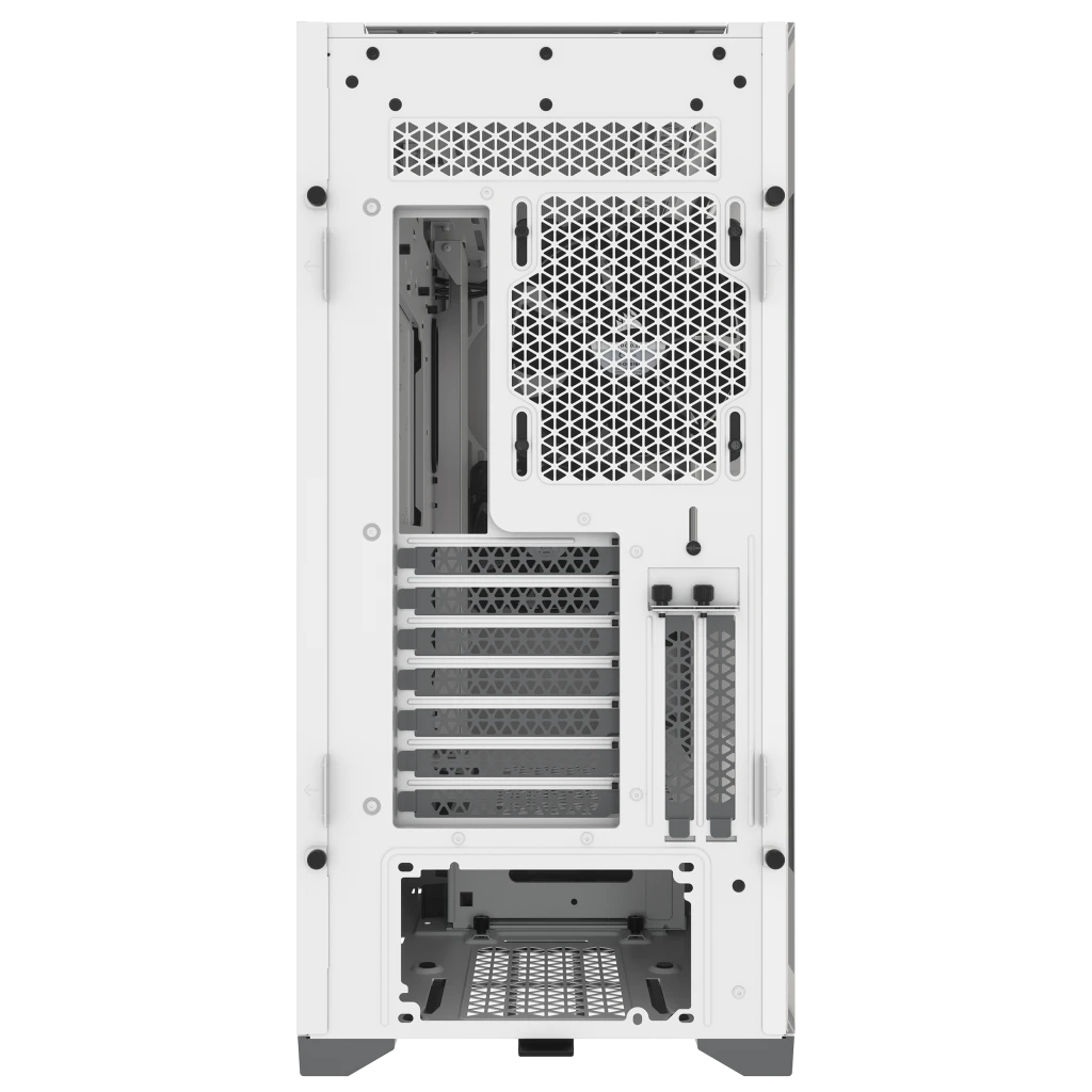 5000D Tempered Glass Mid-Tower ATX PC Case — White