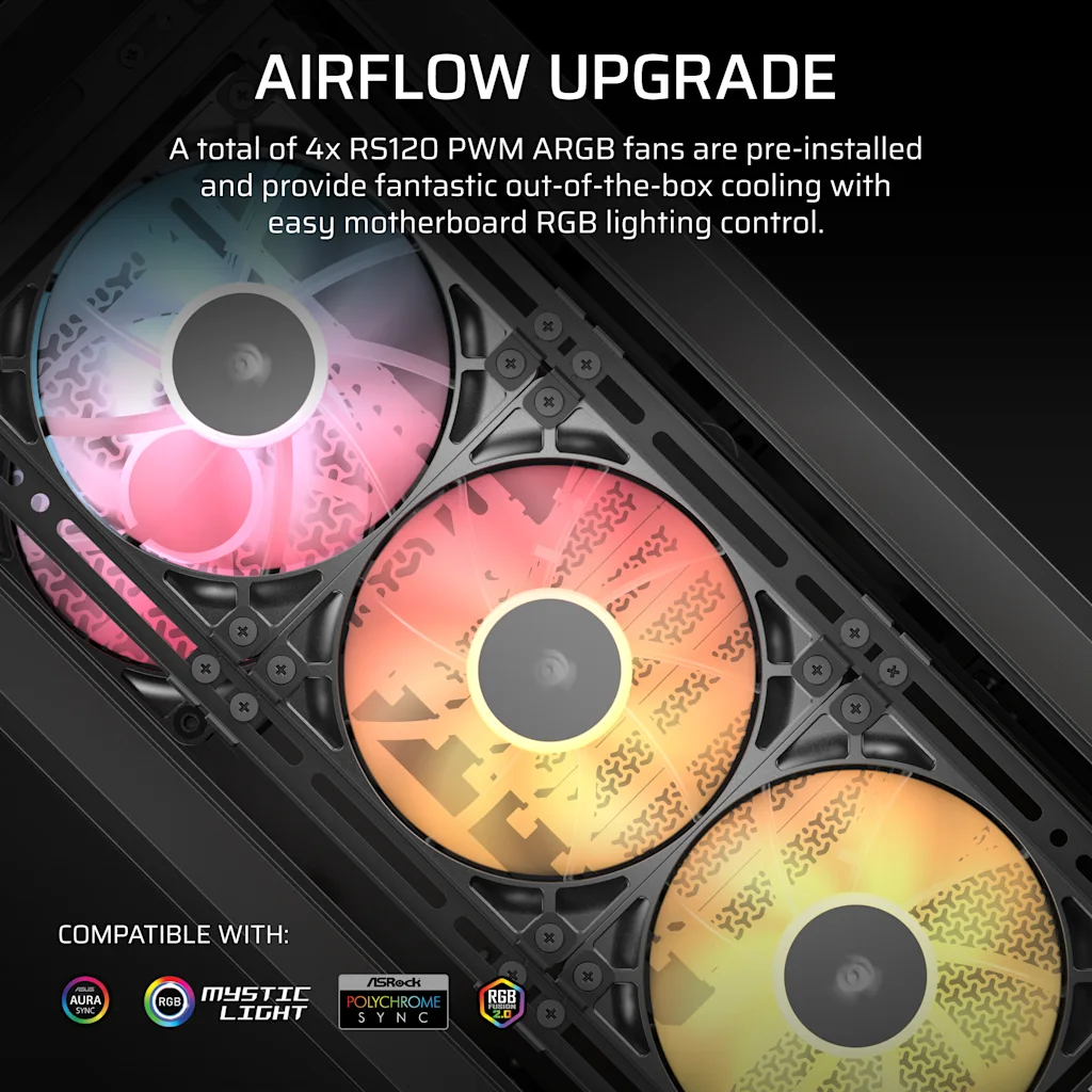Corsair FRAME 4000D LCD RS ARGB Premium Mid-Tower PC Case thumbnail 4