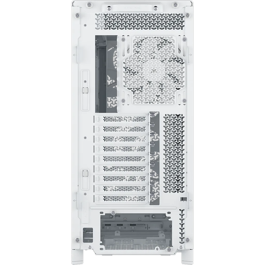 Corsair FRAME 5000D WORKSTATION Modular Mid-Tower PC Case - White thumbnail 7