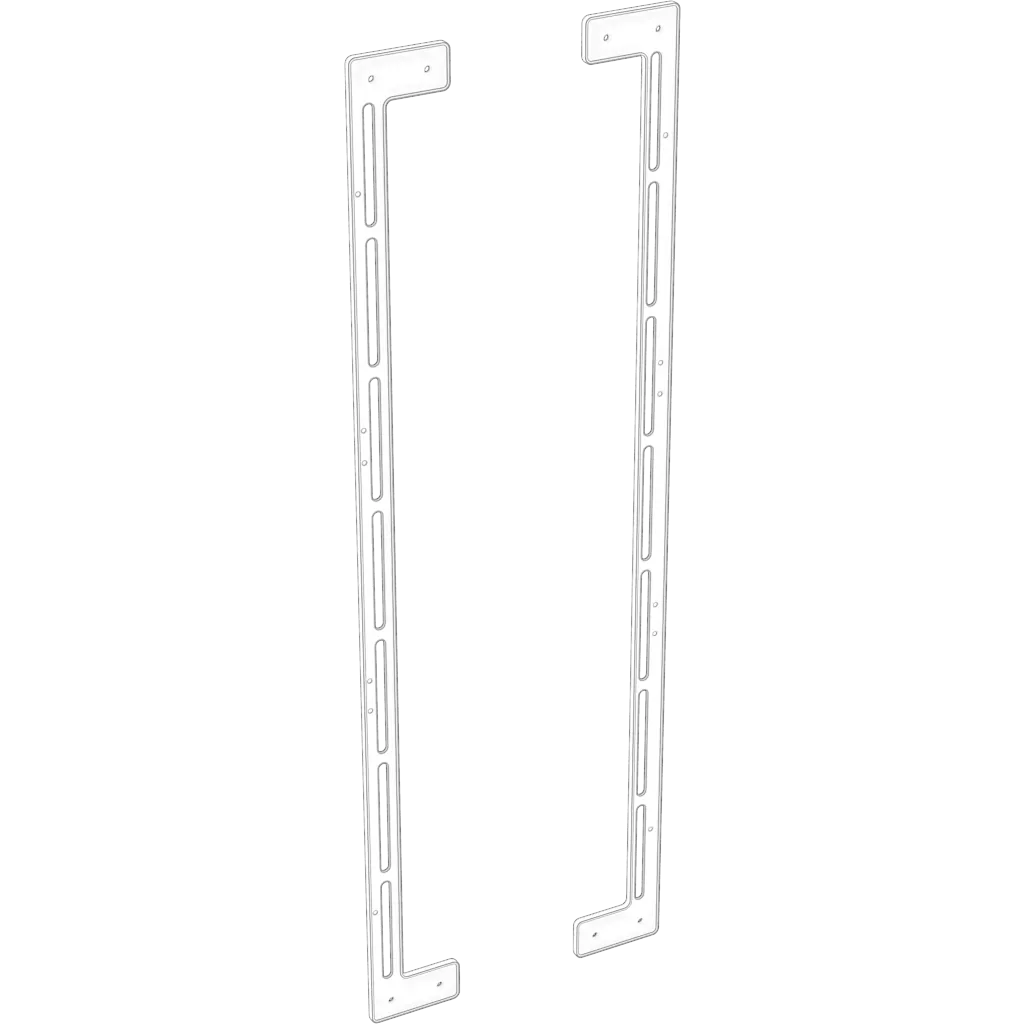 FRAME 5000D Replacement Front InfiniRail Set (Dual)