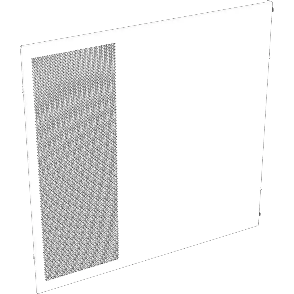 FRAME 5000D Vented Steel Side Panel