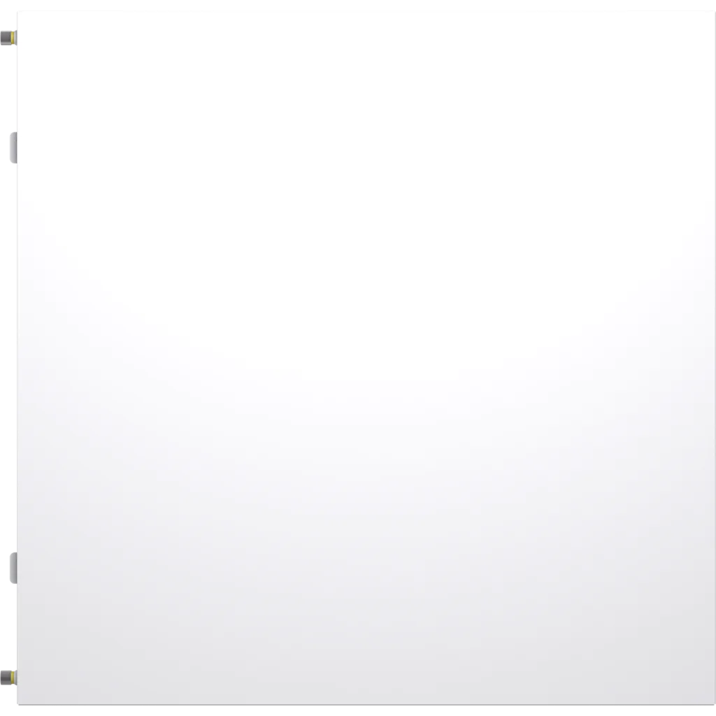 FRAME 4000 Flat Steel Panel - White