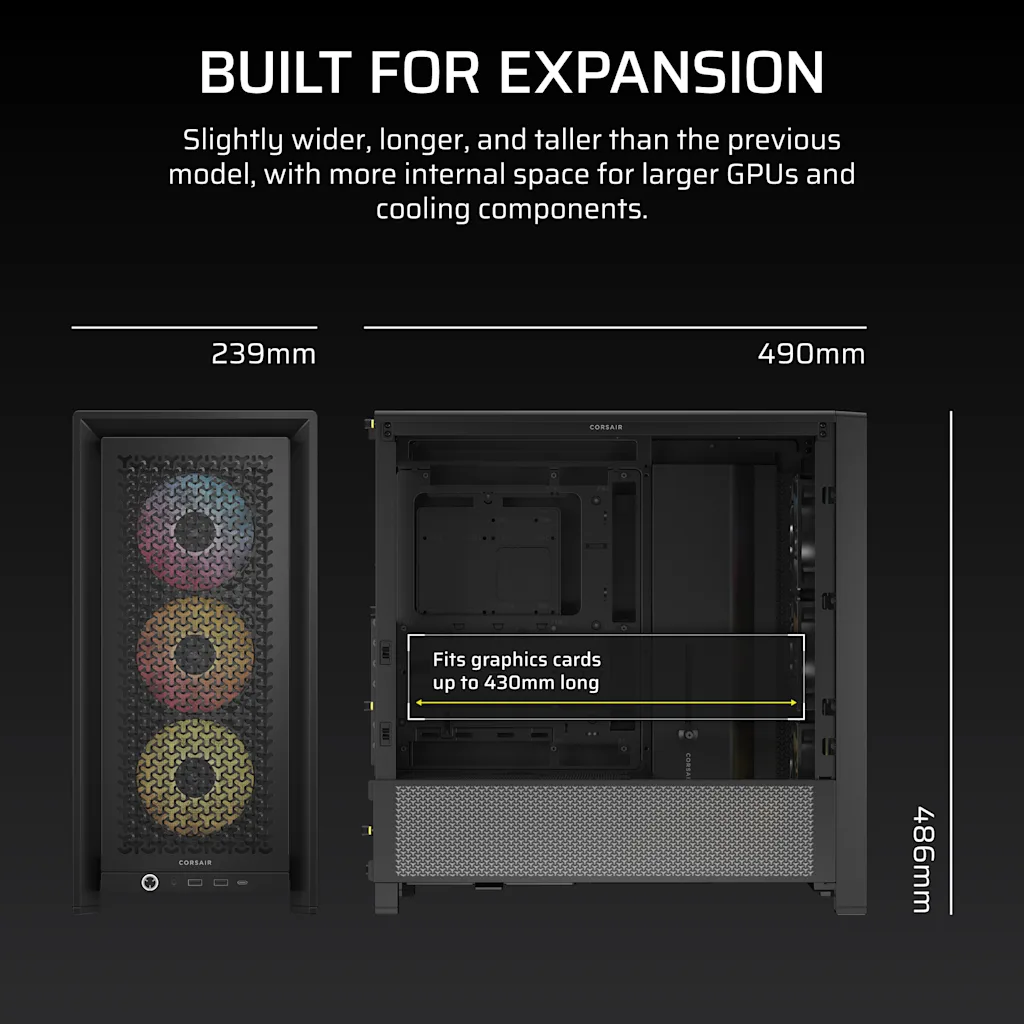 FRAME 4000D RS ARGB Modular Mid-Tower PC Case