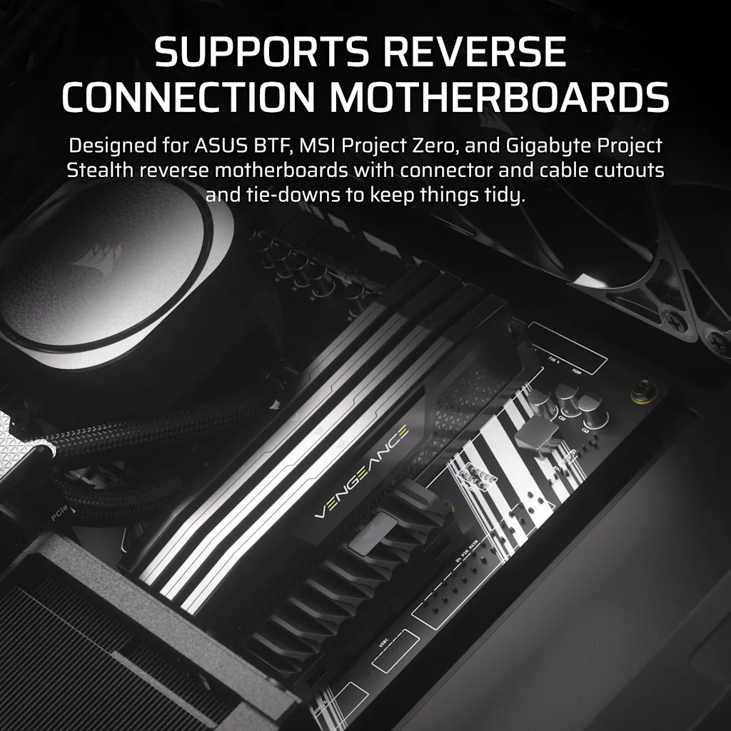 FRAME 4000D RS ARGB Modular Mid-Tower PC Case - White