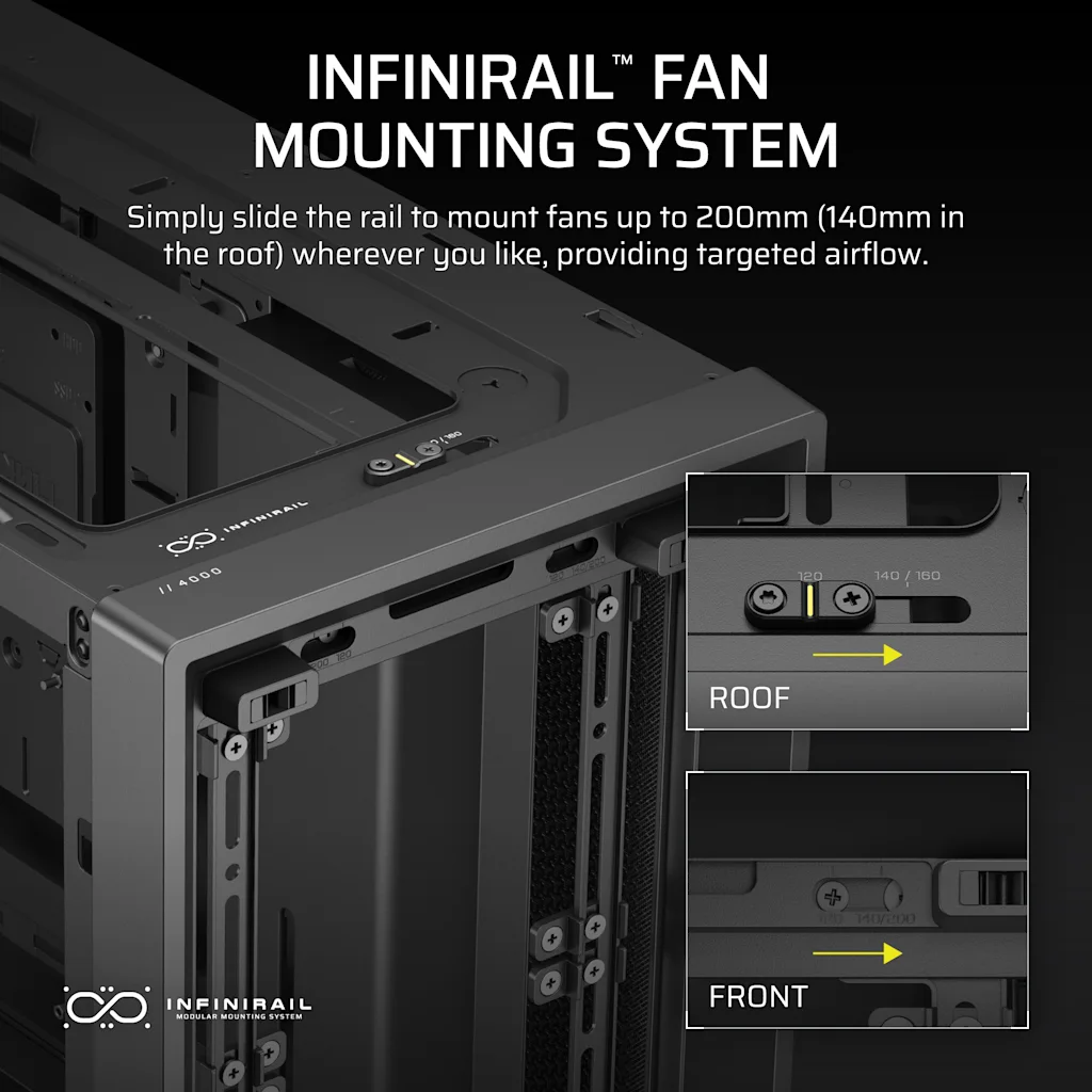 FRAME 4000D Modular Mid-Tower PC Case
