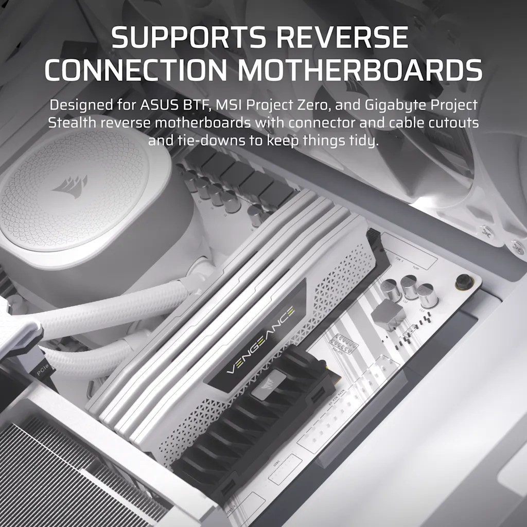 FRAME 4000D Modular Mid-Tower PC Case White