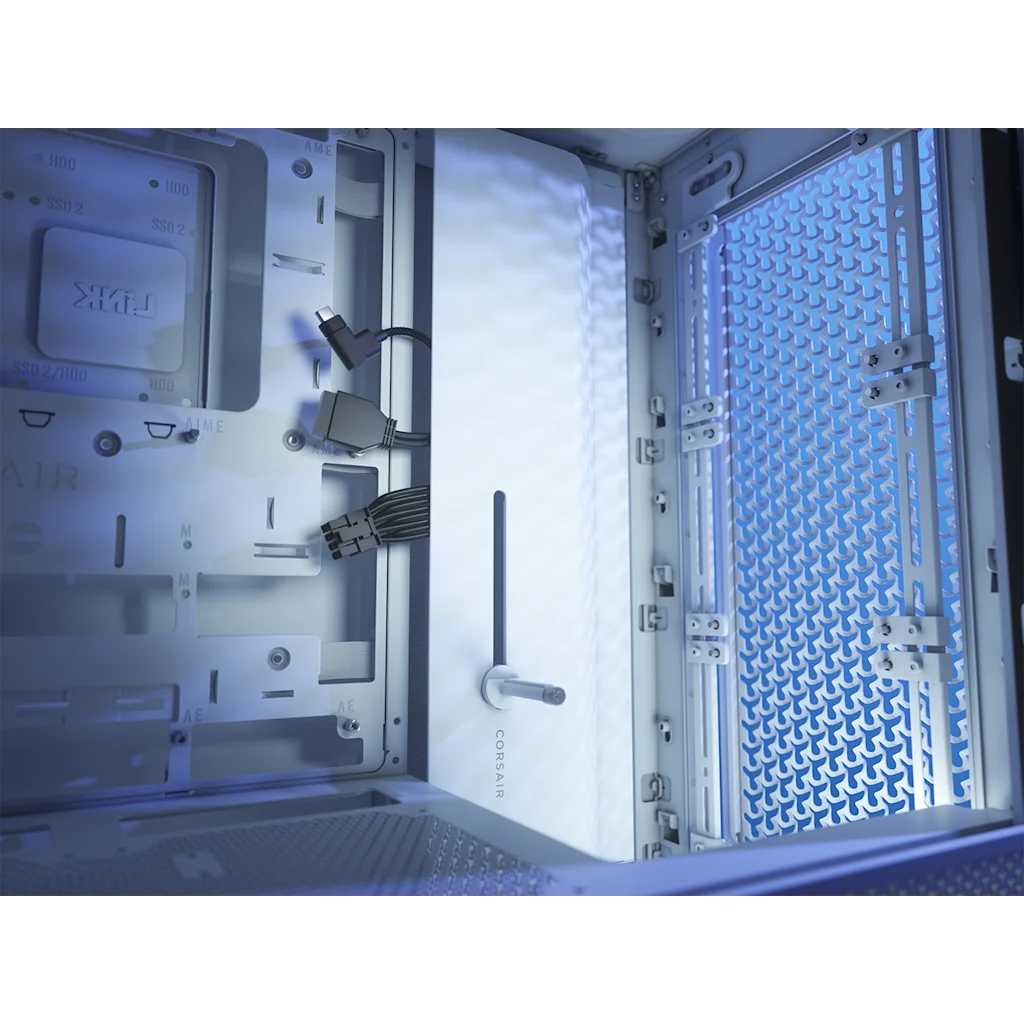 FRAME 4000D モジュール式ミッドタワー PC ケース - ホワイト