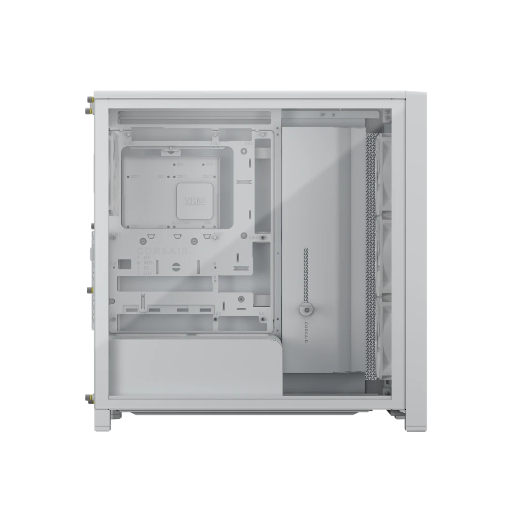 FRAME 4000D WOOD RS モジュラーミッドタワーPCケース – ホワイト／オーク