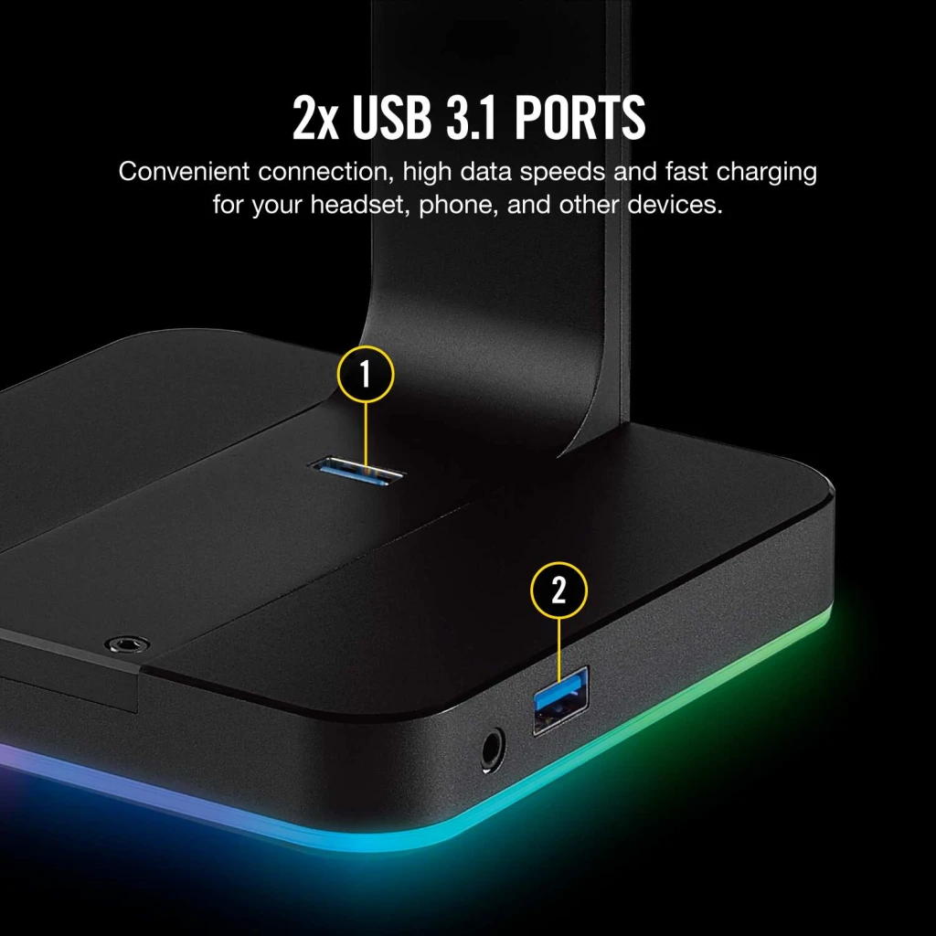Corsair st100 store not lighting up