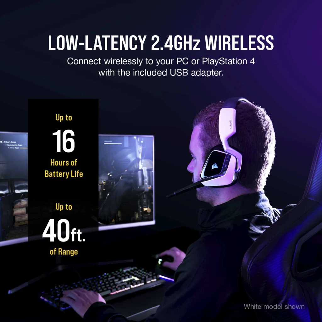 VOID RGB ELITE Wireless Premium Gaming Headset with 7.1