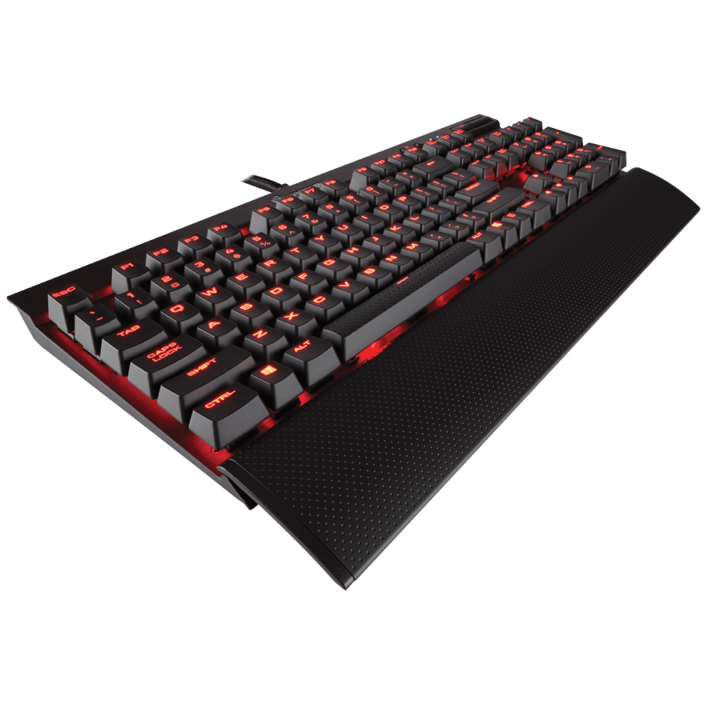 Corsair K70 LUX メカニカルキーボード K70 LUX Mechanical Gaming Keyboard — Red LED — CHERRY® MX Blue