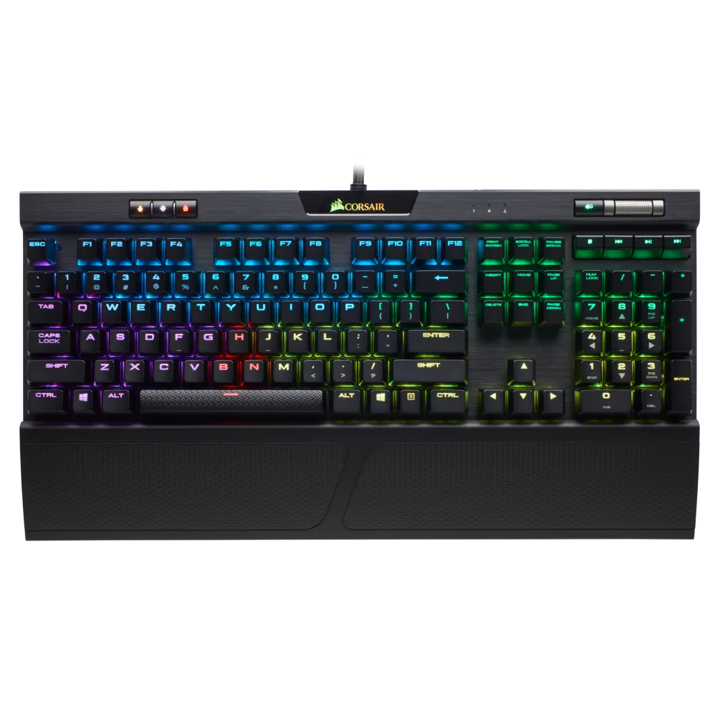 K70 RGB MK.2 RAPIDFIRE Mechanical Gaming Keyboard — CHERRY