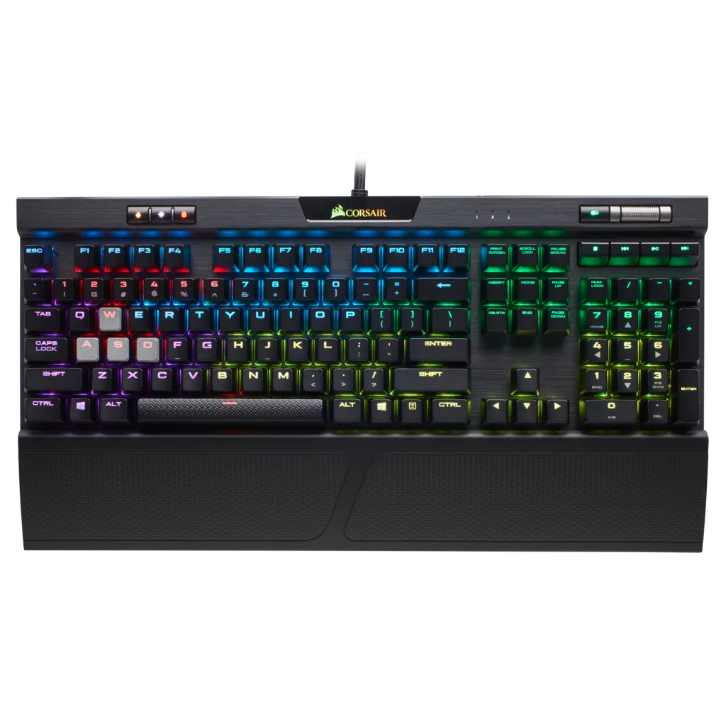 K70 RGB MK.2 RAPIDFIRE Mechanical Gaming Keyboard — CHERRY