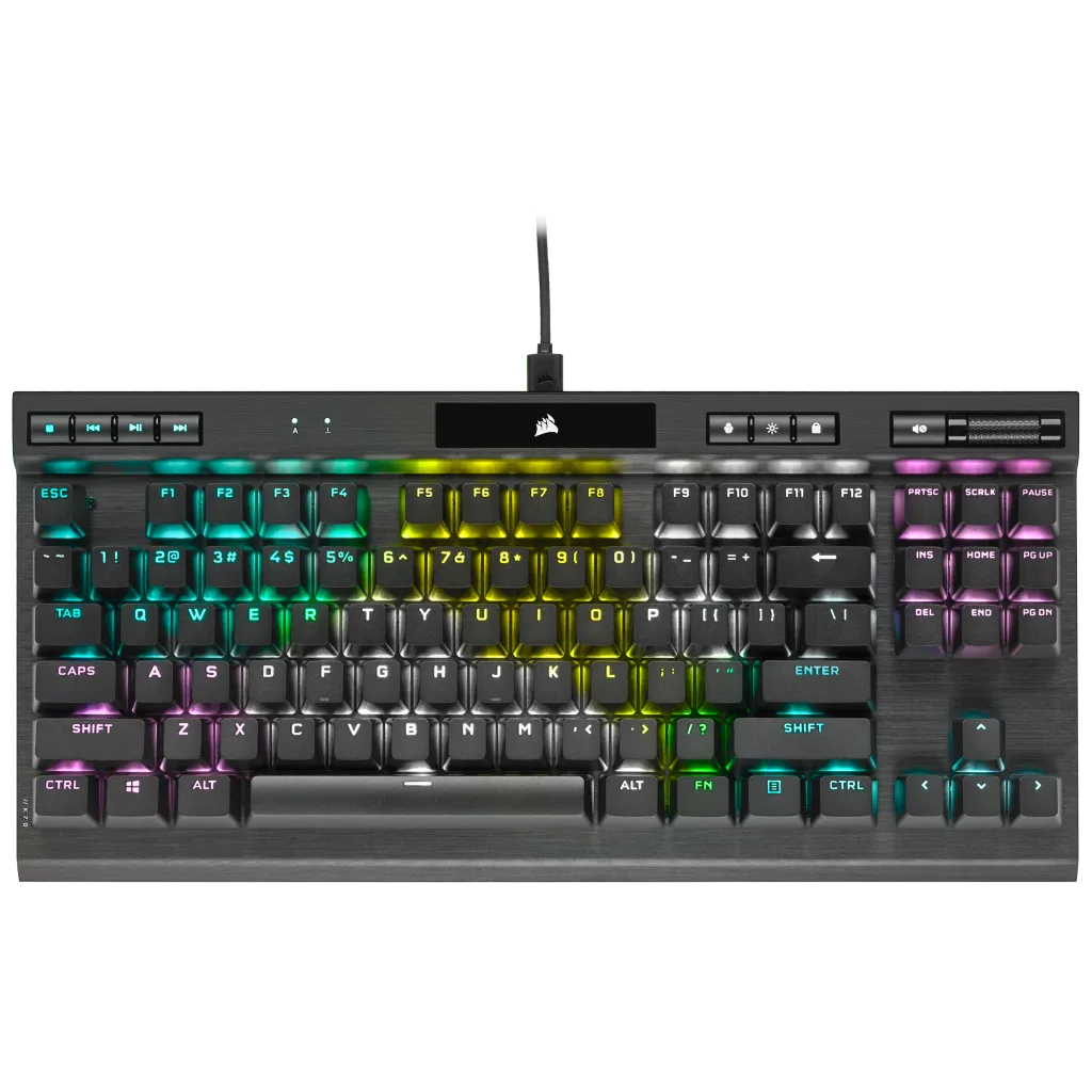 K70 RGB TKL CHAMPION SERIES Mechanical Gaming Keyboard — CHERRY MX