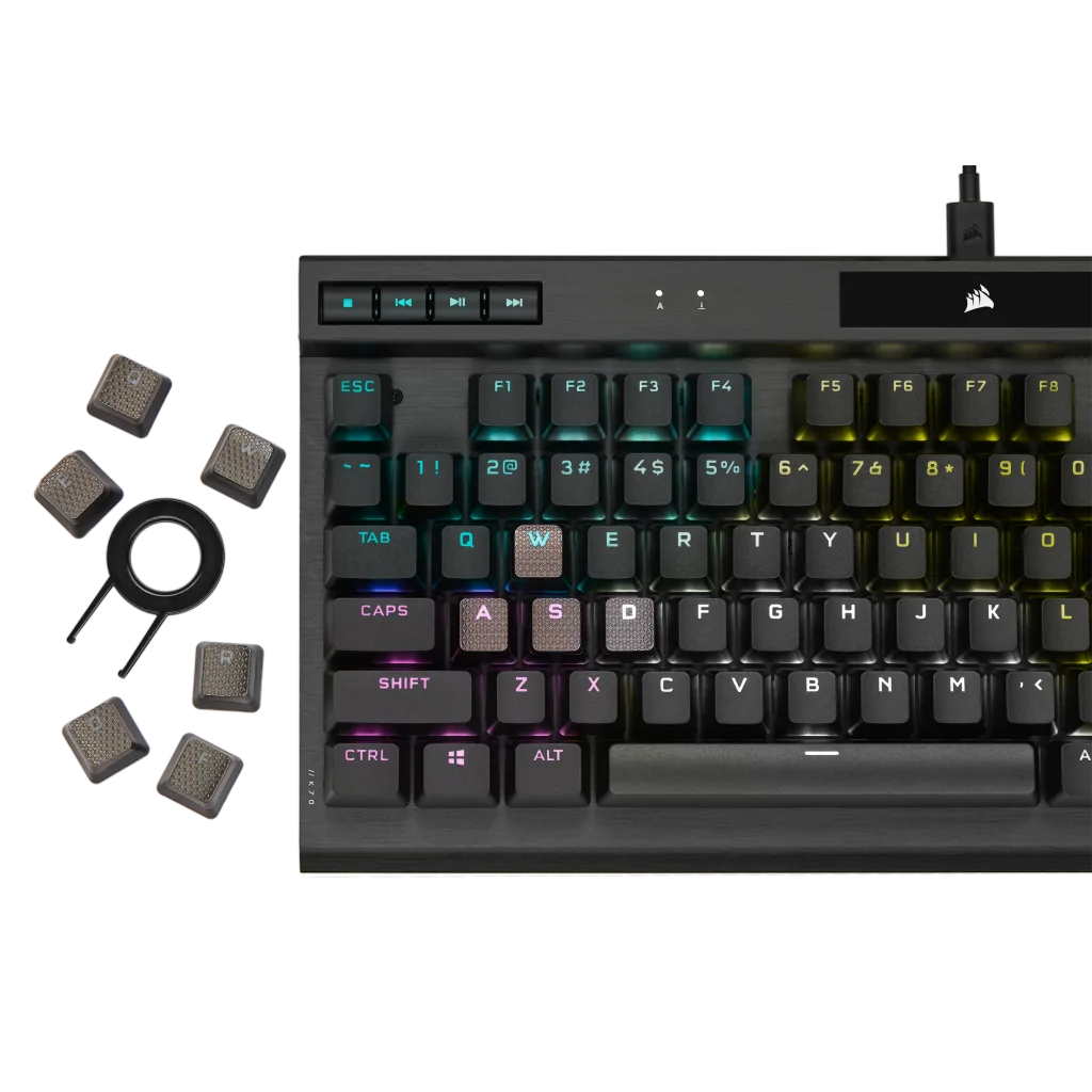 K70 RGB TKL CHAMPION SERIES Mechanical Gaming Keyboard — CHERRY MX