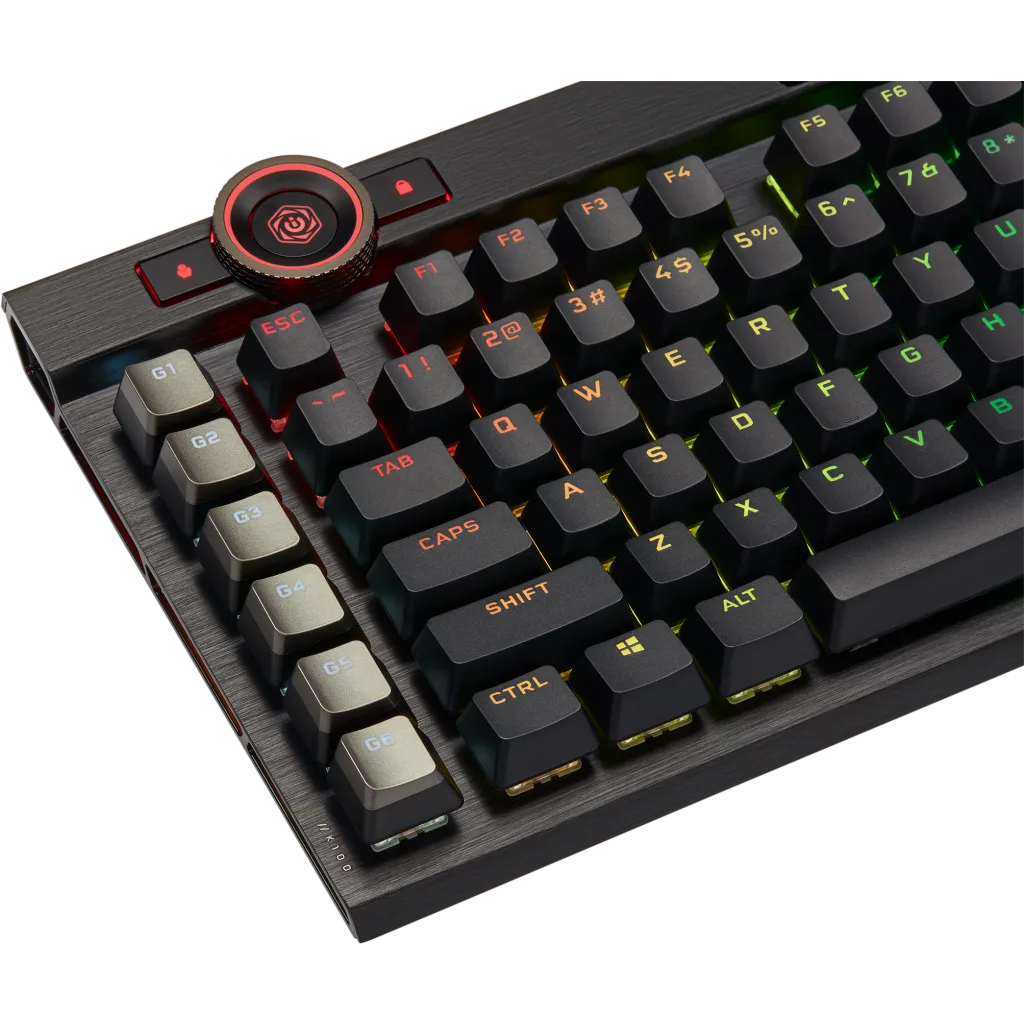 K100 RGB Optical-Mechanical Gaming Keyboard — CORSAIR OPX