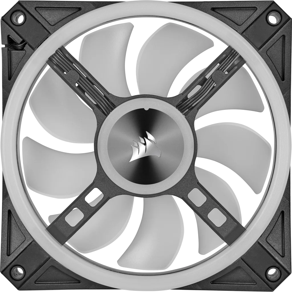 CORSAIR QL120 RGB 7個セット CORSAIR QL Series, QL120 RGB, 120mm RGB LED Fan, Triple Pack