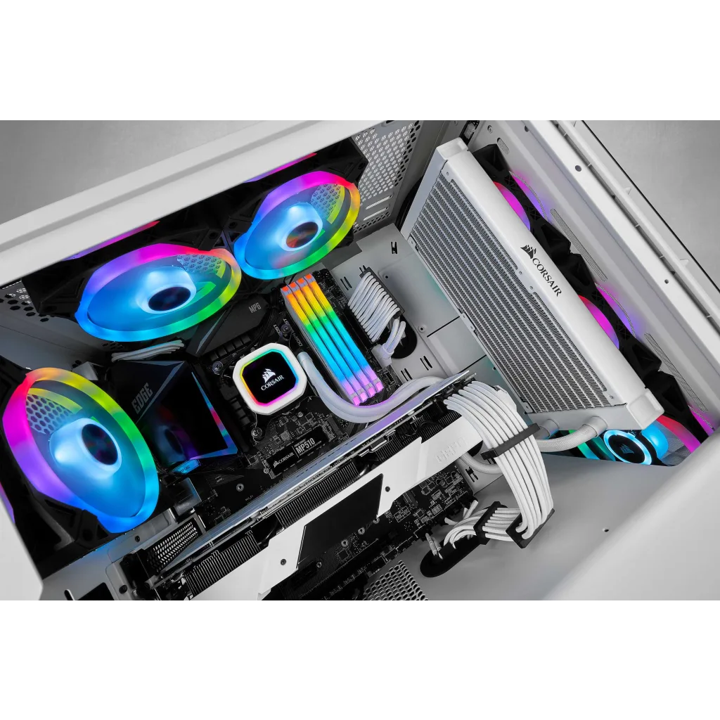 CORSAIR QL Series, QL140 RGB, 140mm RGB LED Fan, Dual Pack