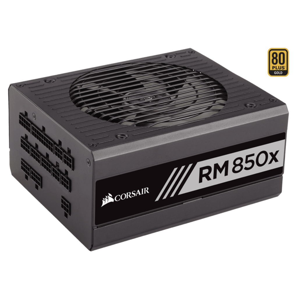 RMx Series™ RM850x — 850 Watt 80 PLUS® Gold Certified Fully