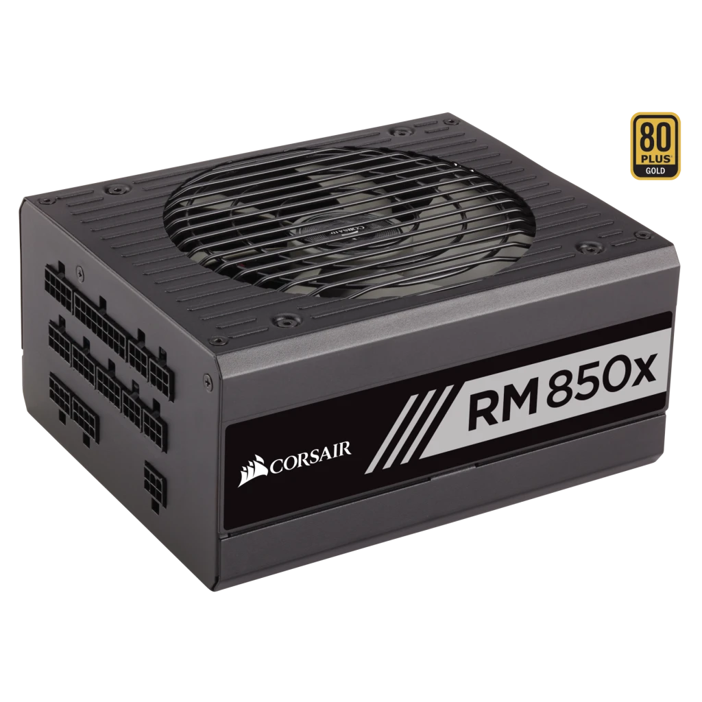 RM Series™ RM850 — 850 Watt 80 PLUS® Gold Certified Fully