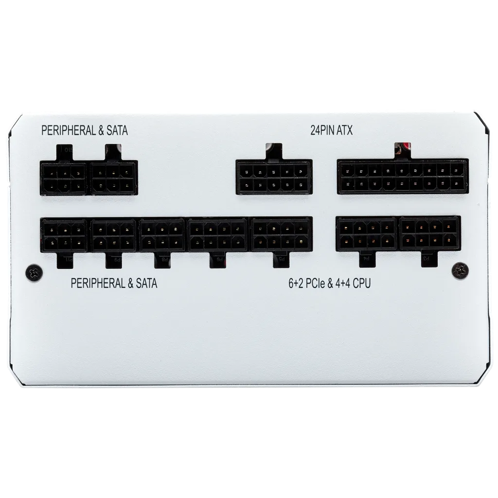 RMx White Series™ RM750x — 750 Watt 80 PLUS® Gold Certified Fully Modular PSU (UK) (Refurbished)