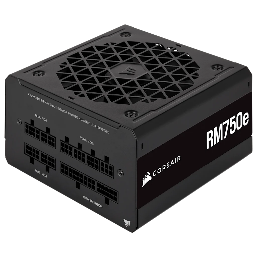 電源ユニット Corsair rm750e RMe シリーズ RM750e 完全モジュール式低ノイズ ATX 電源 (EU)（改修品）
