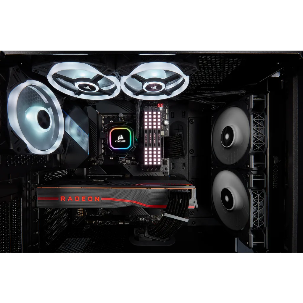 CORSAIR iCUE H115i RGB PRO XT,280mm Radiator,Dual 140mm PWM Fans