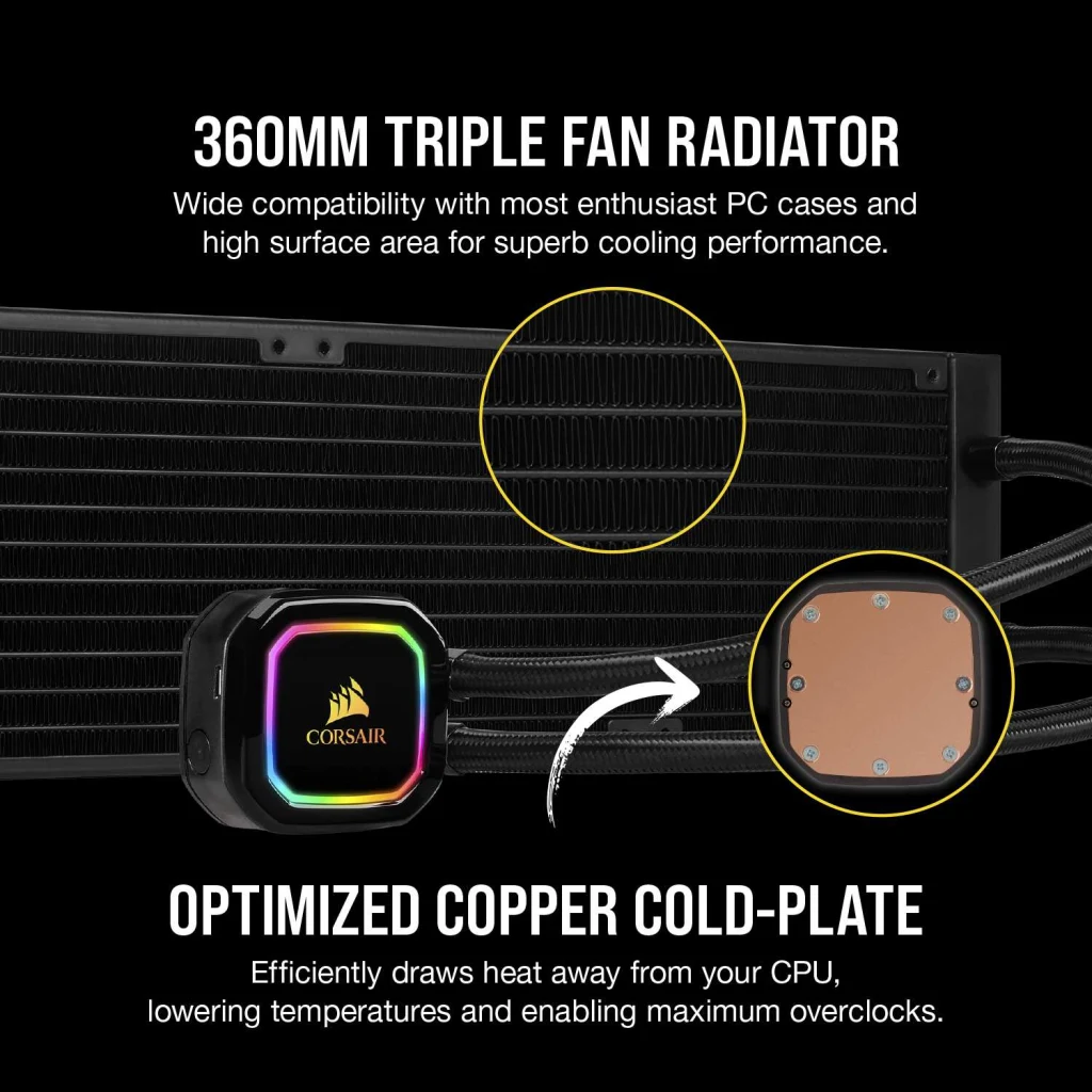 Corsair iCUE H150i RGB PRO XT【未使用_一部欠品有】 iCUE H150i RGB PRO XT Liquid CPU Cooler
