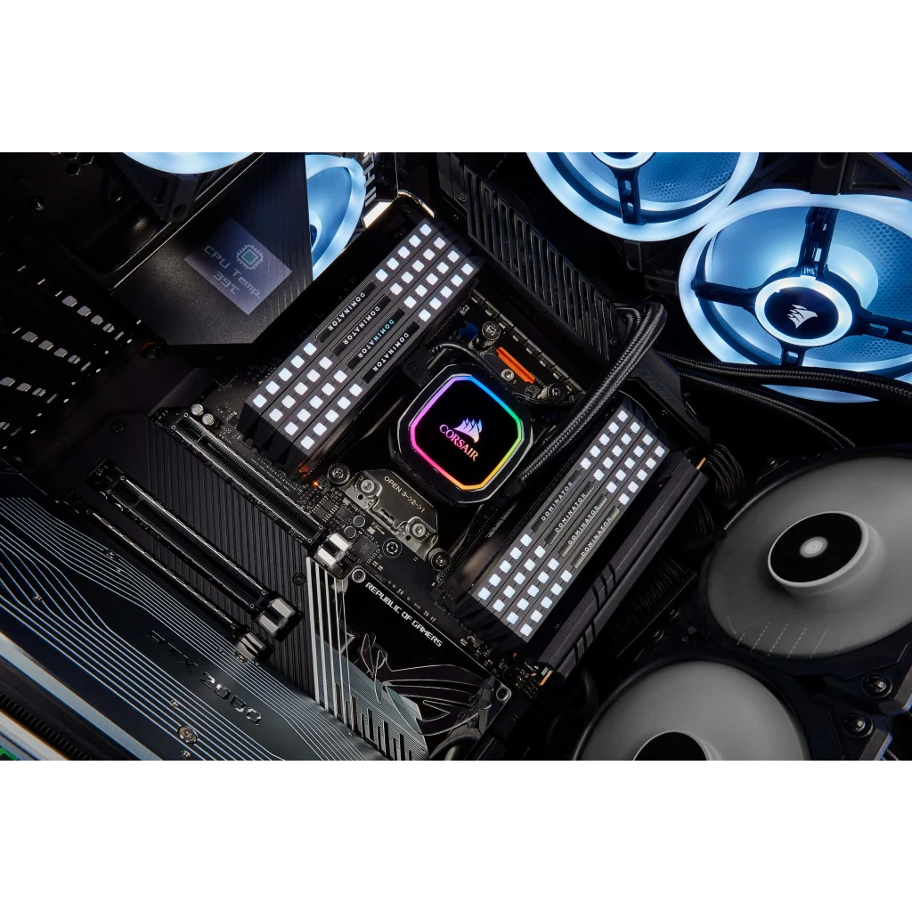 異*す様 iCUE H150i ELITE LCD XT 360mm CPUクー H150i_Elite_LCD_Cooler_Artboar
