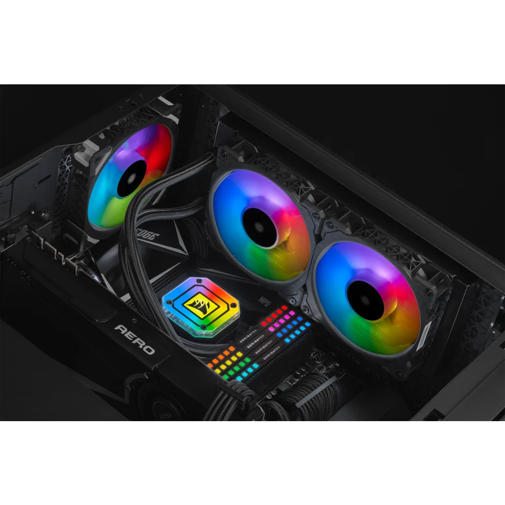 未開封★Corsair iCUE H100i ELITE CAPELLIX XT iCUE H100i ELITE CAPELLIX XT Liquid CPU Cooler (Certified