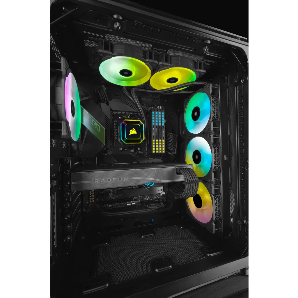 日本最大のブランド iCUE H150i (Refurbished) Cooler CPU Liquid CAPELLIX ELITE PC用ファン・クーラー