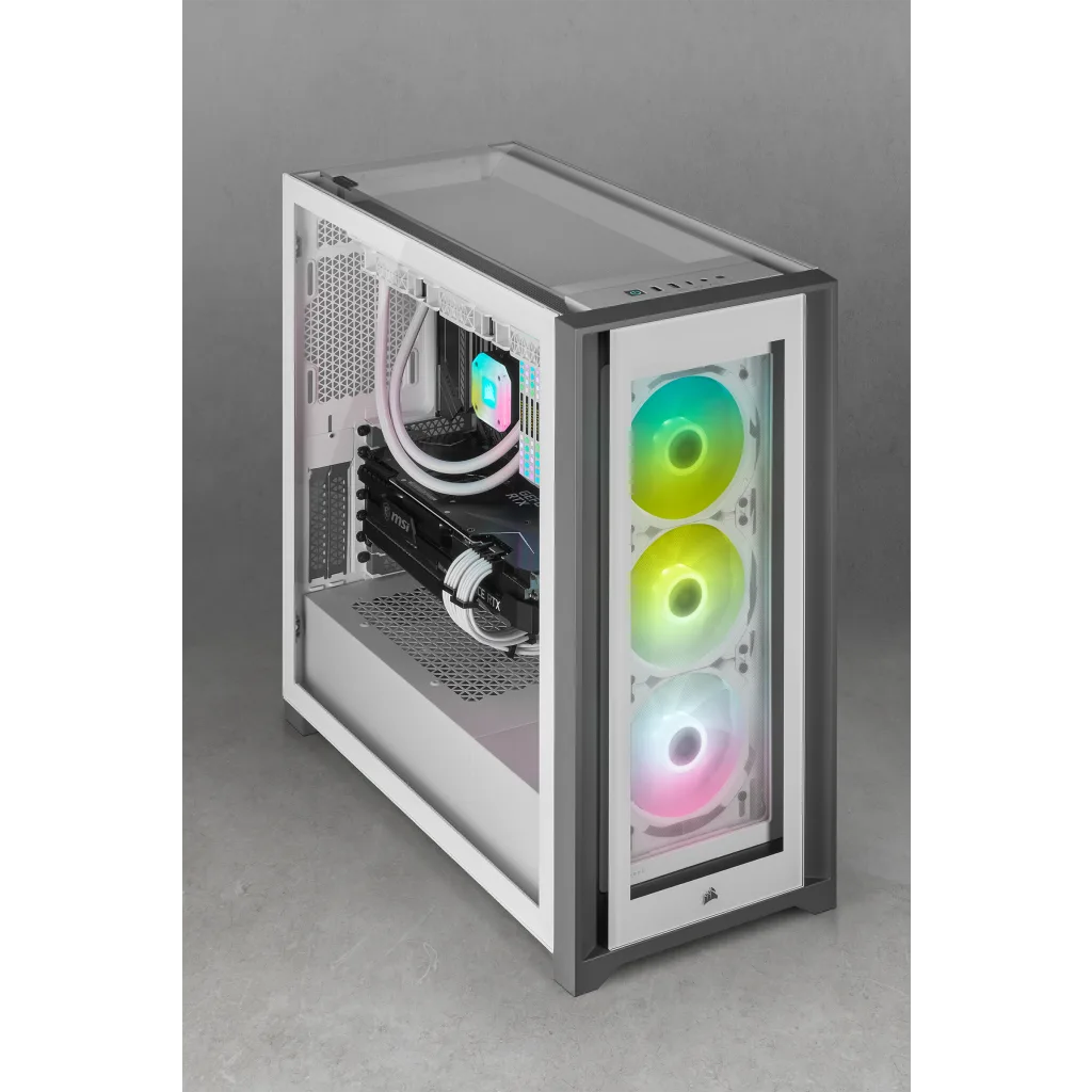 Corsair iCUE H150i ELITE CAPELLIX 動作確認済 iCUE H150i ELITE CAPELLIX Liquid CPU Cooler — White