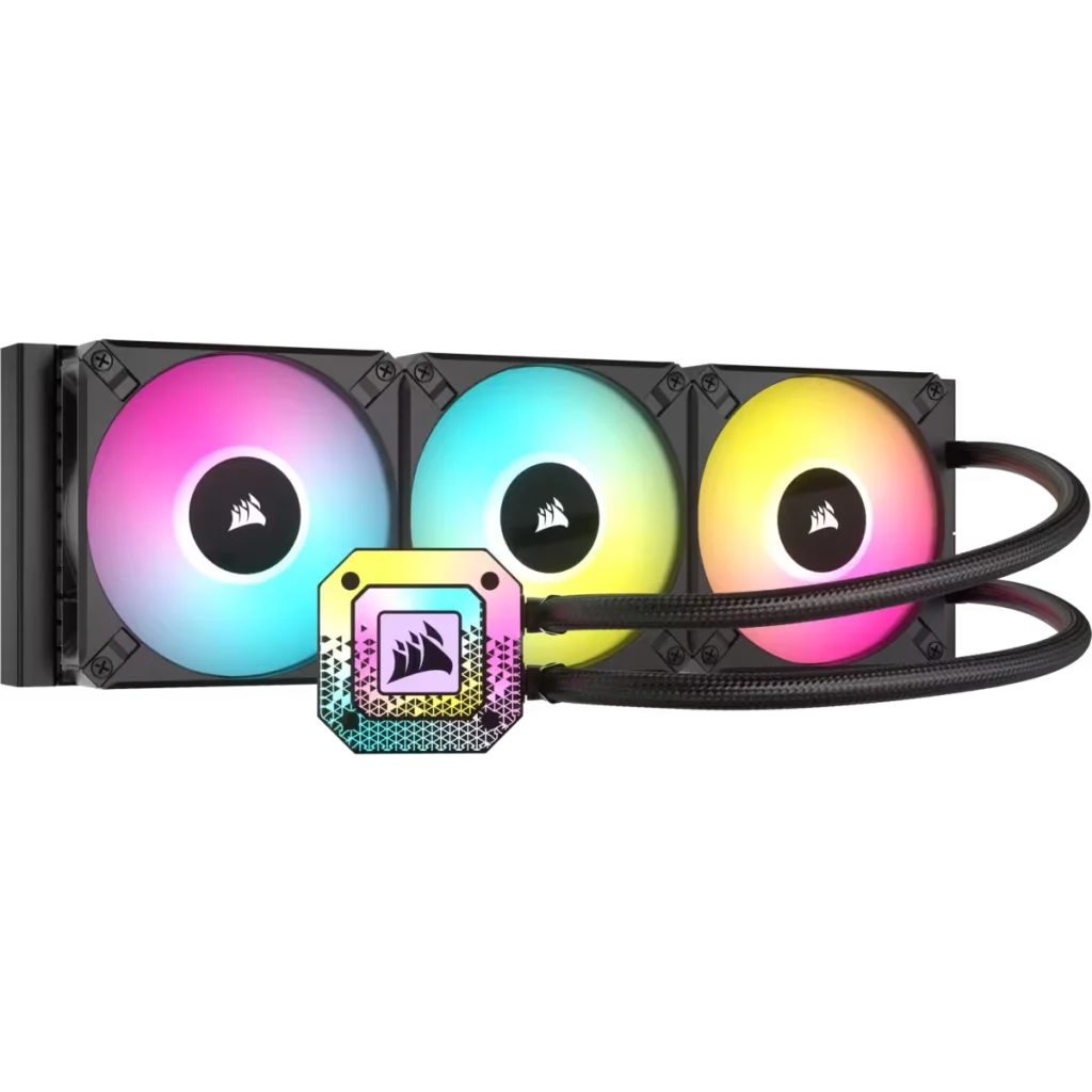 CORSAIR iCUE H150i RGB PRO XT 360mm 未使用品 Corsair iCUE H150i RGB PRO XT 360mm Liquid CPU Cooler | RB
