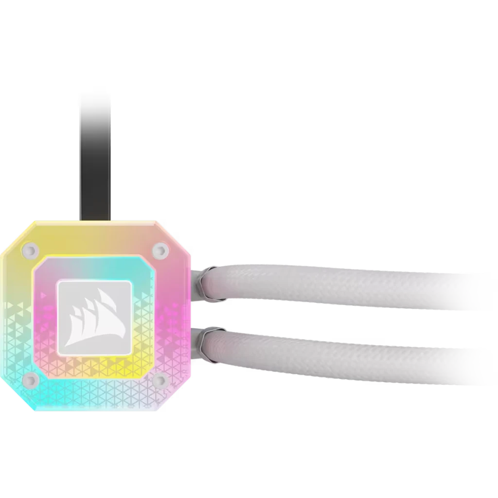 iCUE H150i ELITE CAPELLIX XT Liquid CPU Cooler, White (Certified