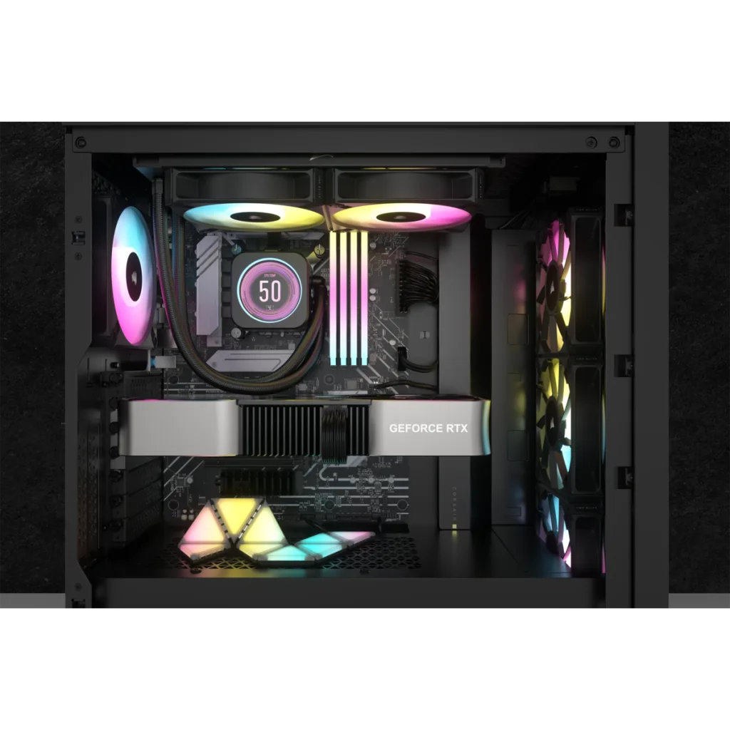 iCUE H100i ELITE LCD XT Display Liquid CPU Cooler (Certified  