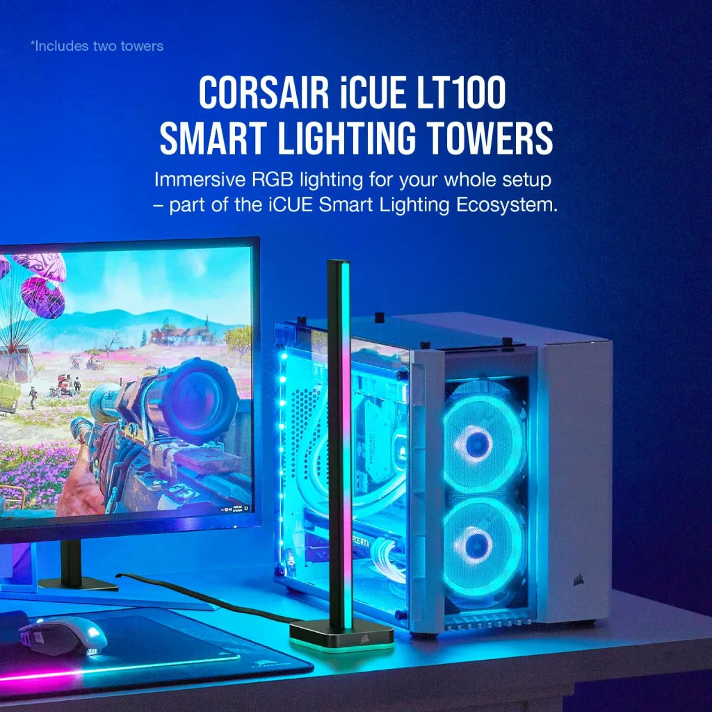 Corsair iCUE LT100  スターター+拡張キット　中古美品 iCUE LT100 | 株式会社リンクスインターナショナル