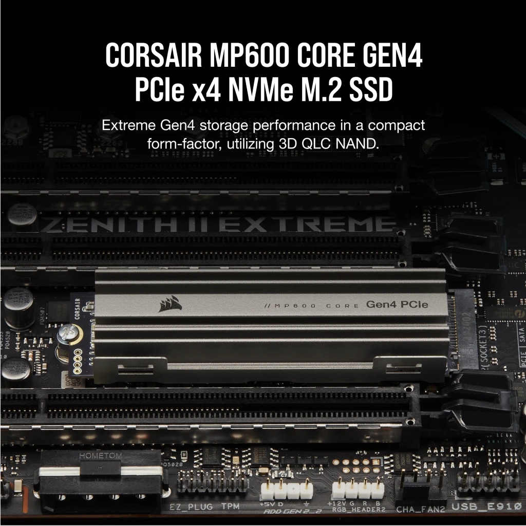 Corsair　MP600 CORE CSSD-F2000GBMP600COR Amazon.com: Corsair MP600 CORE 2TB M.2 NVMe PCIe x4 Gen4 SSD