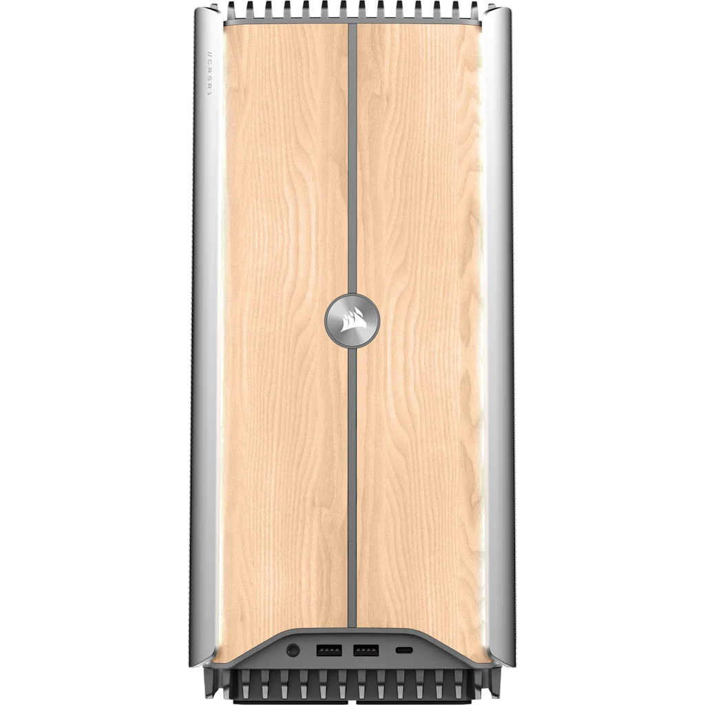 CORSAIR ONE i500 PC - Wood Bright: Liquid Cooled Intel Core i9-14900F, GeForce RTX 4070