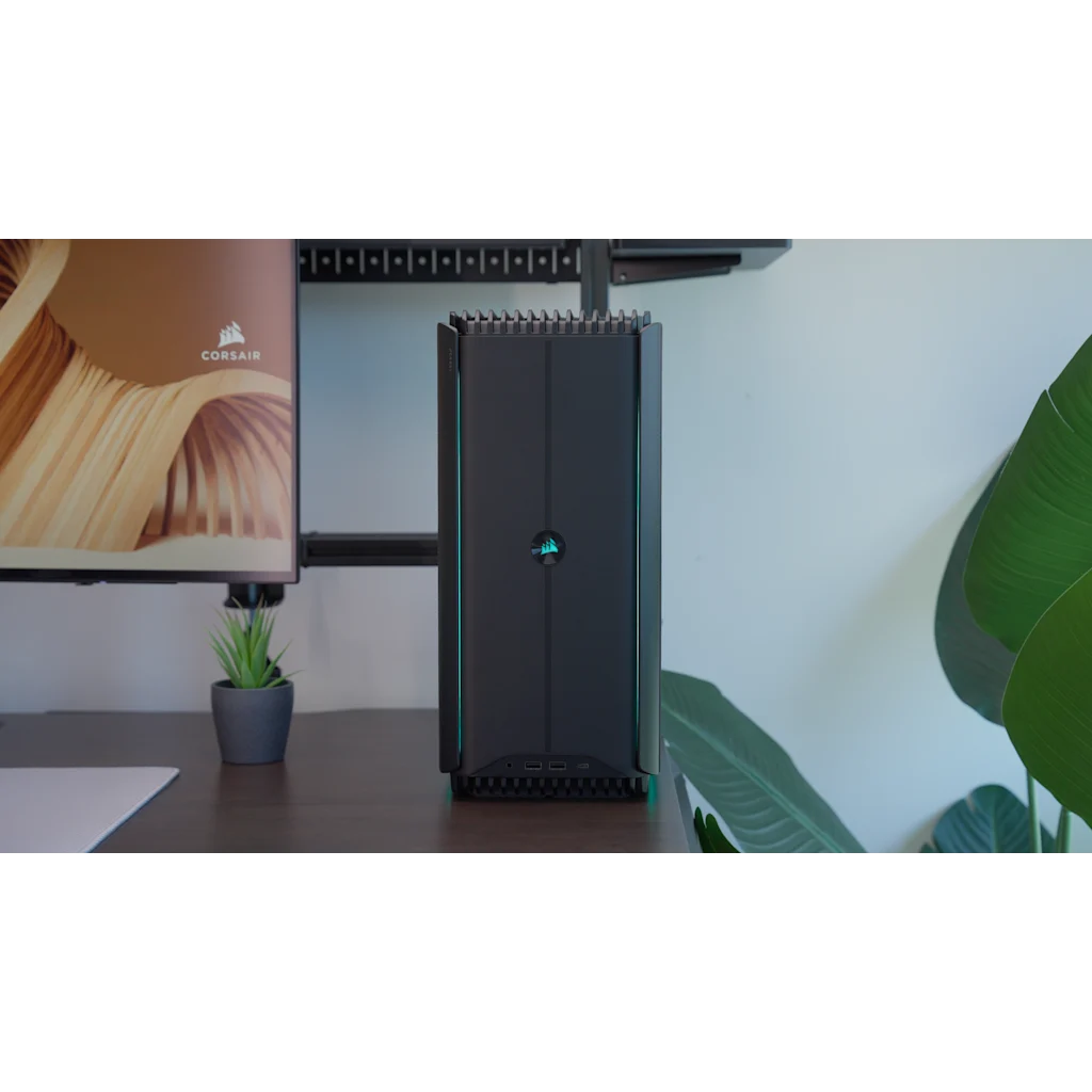 CORSAIR ONE a600 PC – Metal Dark: Liquid Cooled AMD Ryzen 7