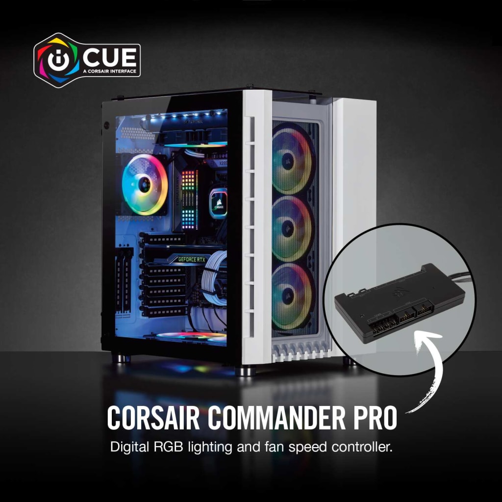iCUE Commander PRO Smart RGB Lighting and Fan Speed Controller