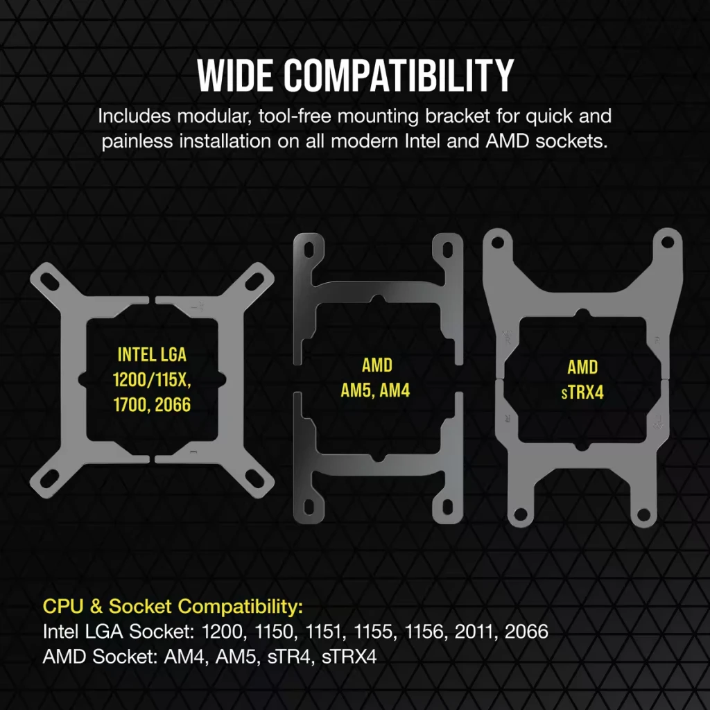 iCUE H150i ELITE CAPELLIX XT Liquid CPU Cooler