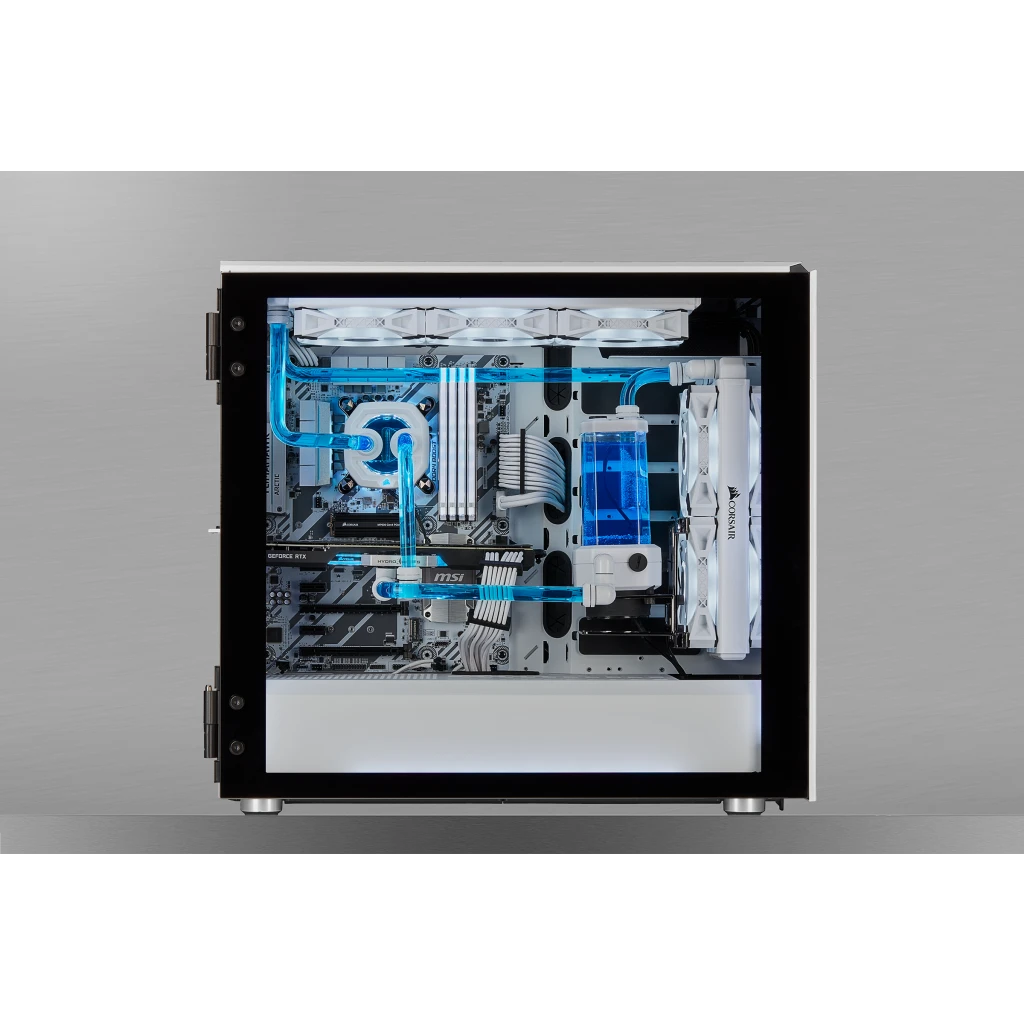 Hydro X Series XC7 RGB CPU Water Block (115X/AM4) — White