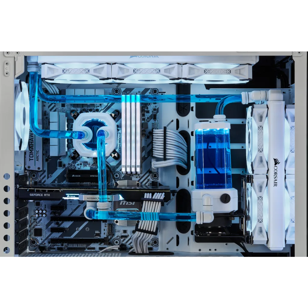 Hydro X Series XC7 RGB CPU Water Block (115X/AM4) — White