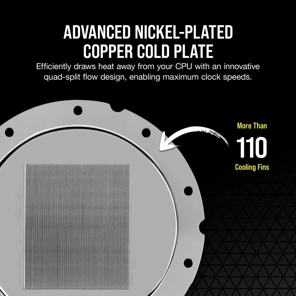 Waterblock CORSAIR XC7 RGB Elite LCD Pour PC Gamer – Écran LCD Personnalisable, Refroidissement Liquide Puissant – Blanc - 2