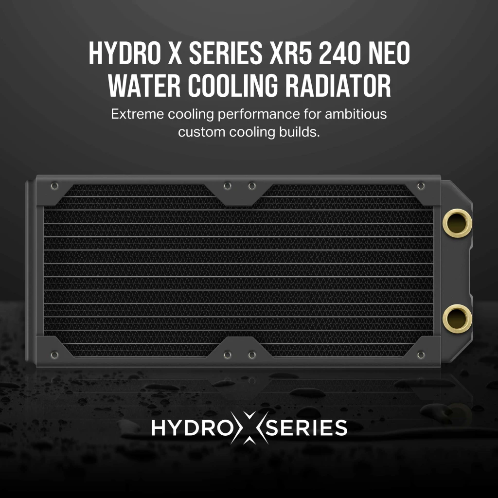 Hydro X Series XR5 240 NEO Water Cooling Radiator